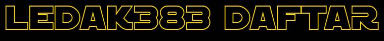 Ledak383 Daftar