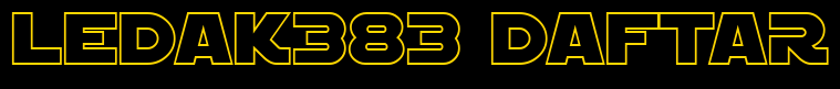 Ledak383 Daftar